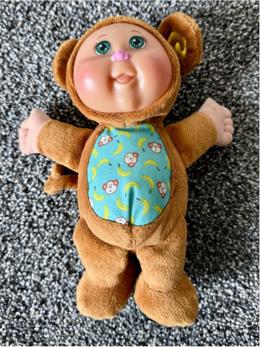 Cabbage Patch Kids Cuties Sydney the Monkey 9” CPK Doll Kids Or Collectible